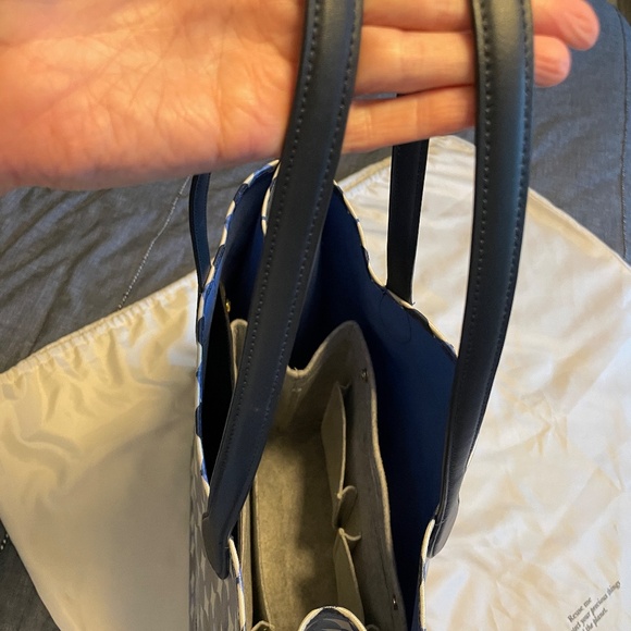 Kate Spade Gotham Patio Tile Extra Large Tote Bag PVC Women's - Picture 10 of 10